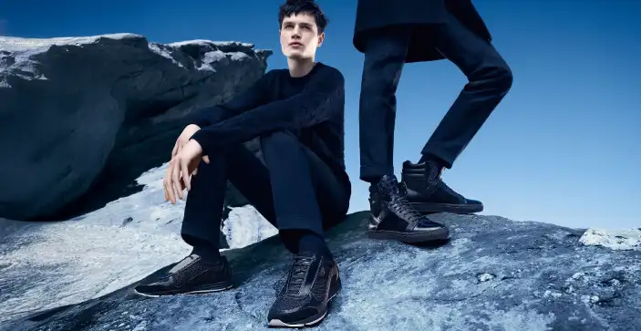 Black White Neoprene Takeshi Mid Calf Boots Shoes | Luxury 