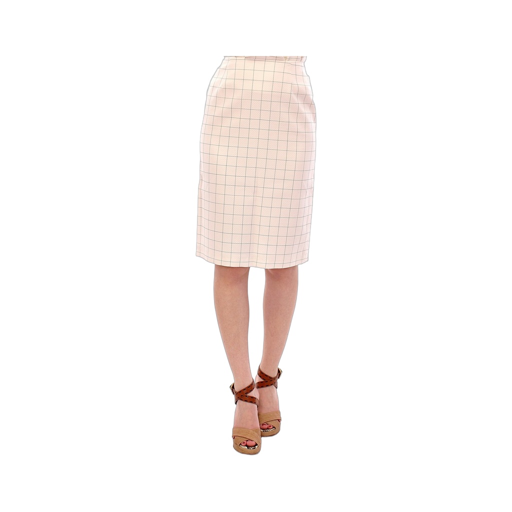 Elegant White Pencil Skirt - Chic and Sophisticated