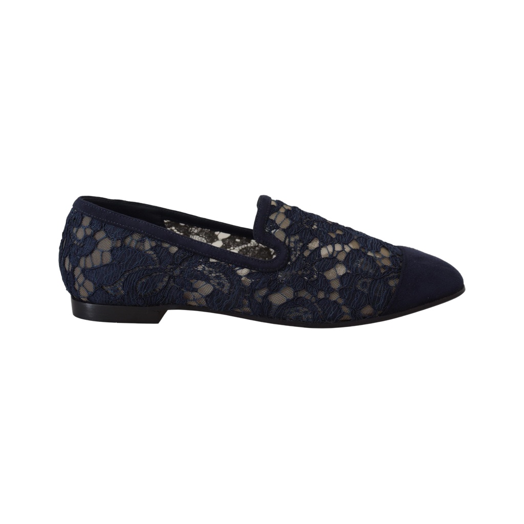 Elegant Blue Loafers Flats - Summer Chic