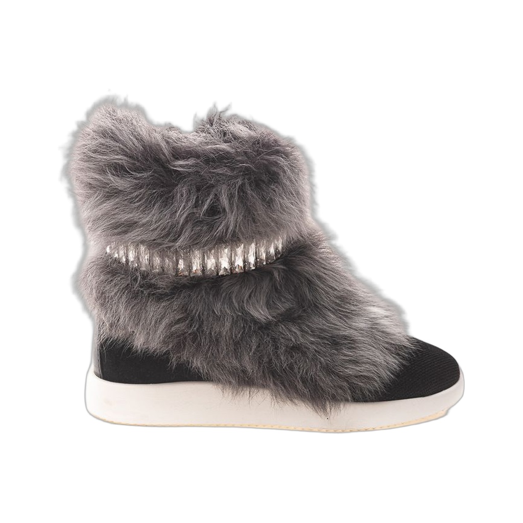Black Neoprene Sneaker