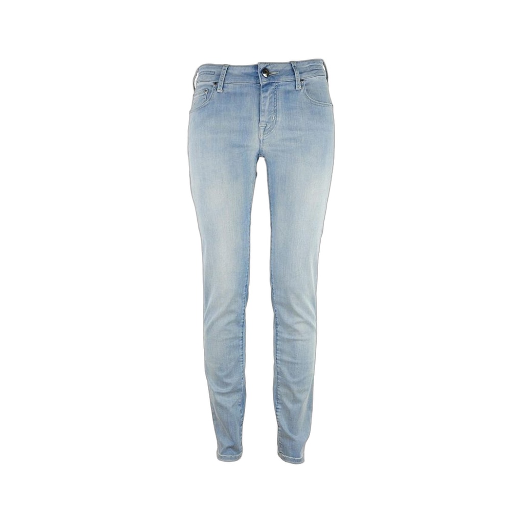 Blue Cotton Jeans & Pant