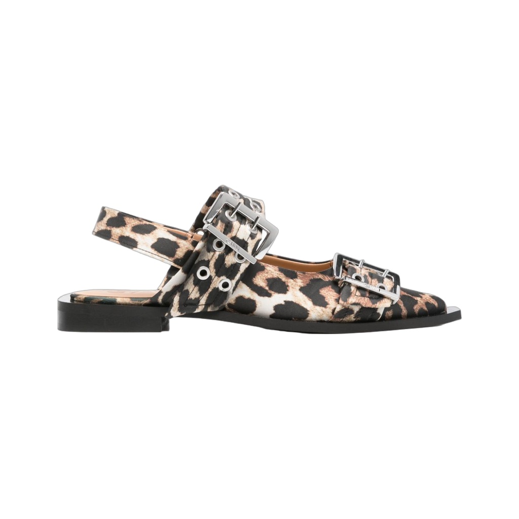 GANNI Flat shoes Brown