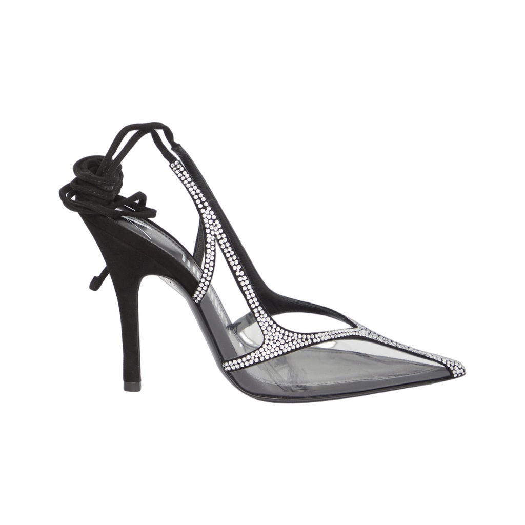 Venus Chrome slingback