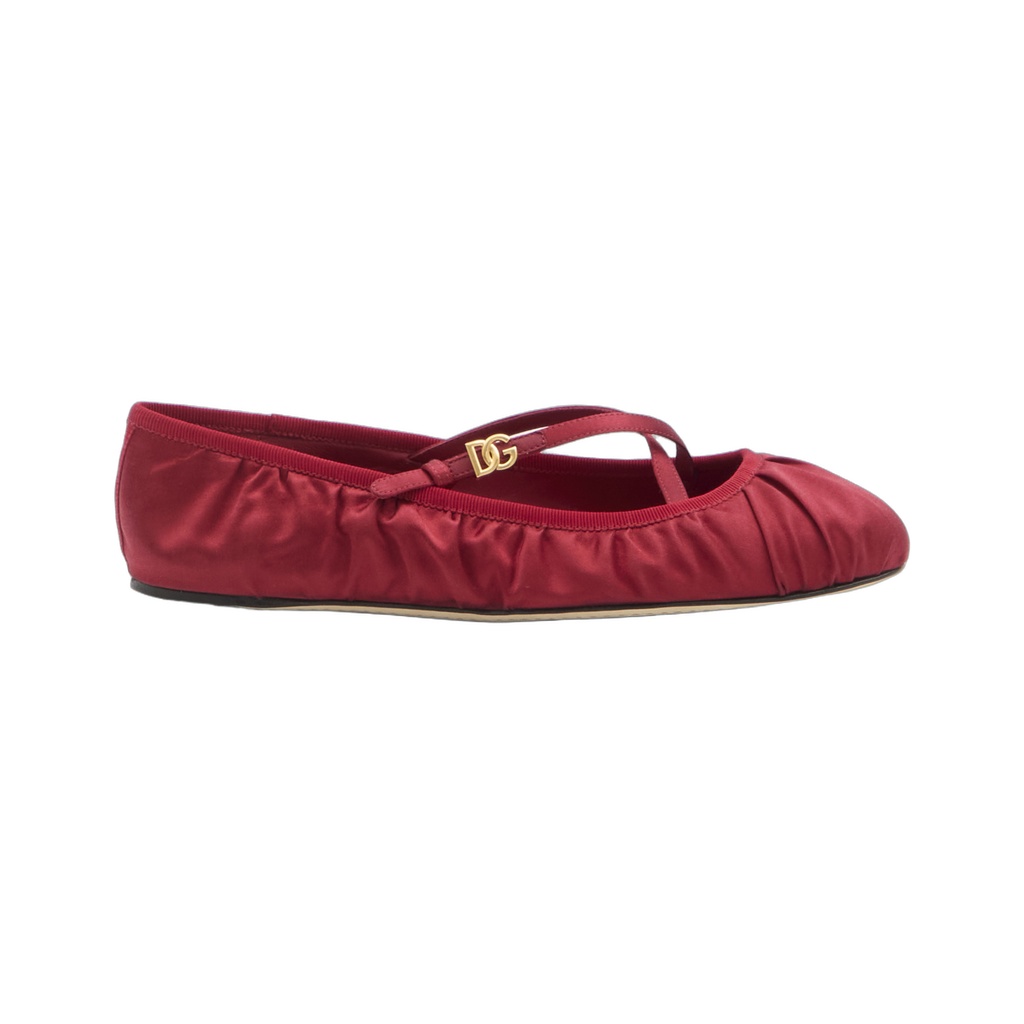 Satin ballerinas