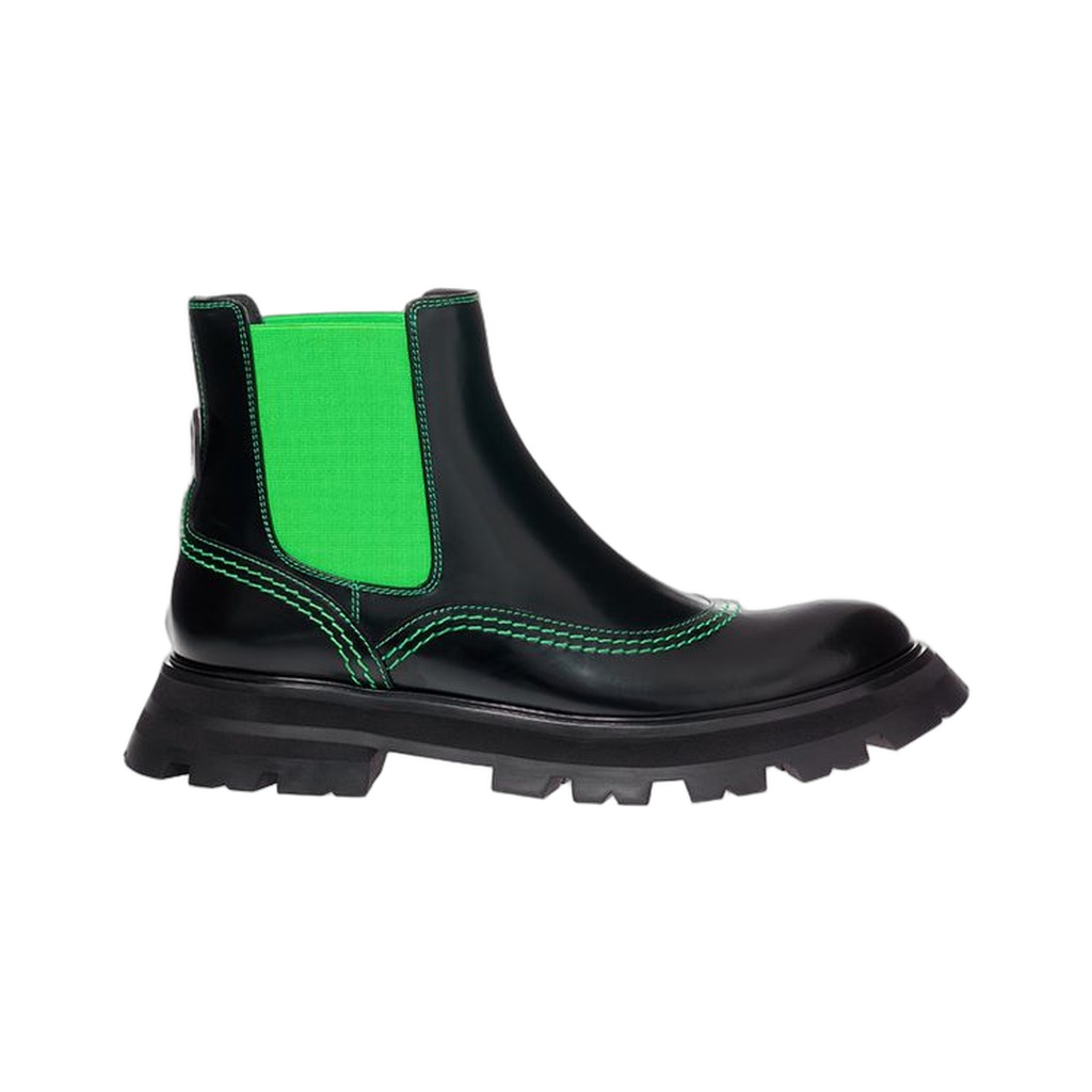 Multicolor Leather Boot
