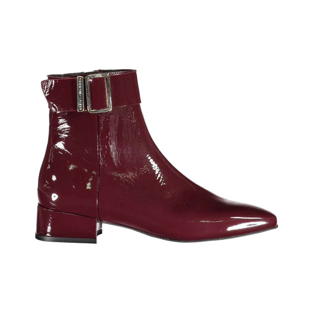 Purple Synthetic Women Boot